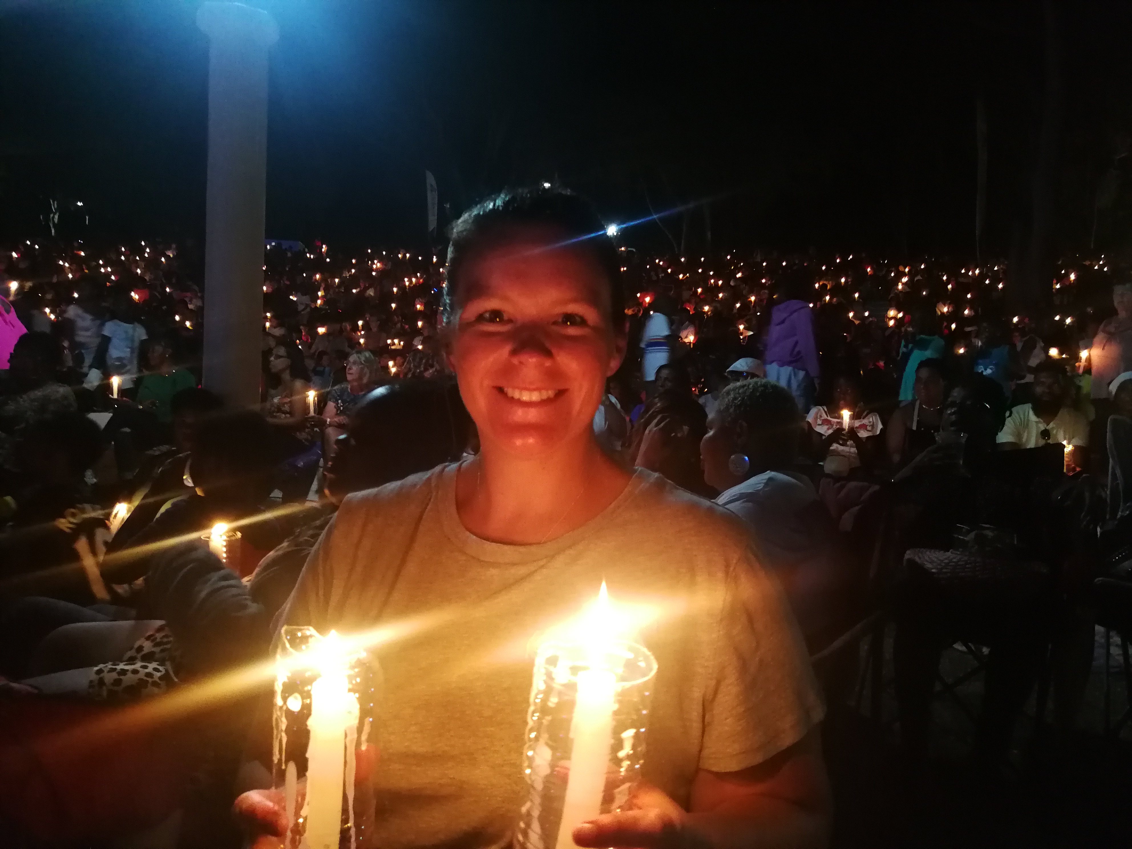 Jen With Candles
