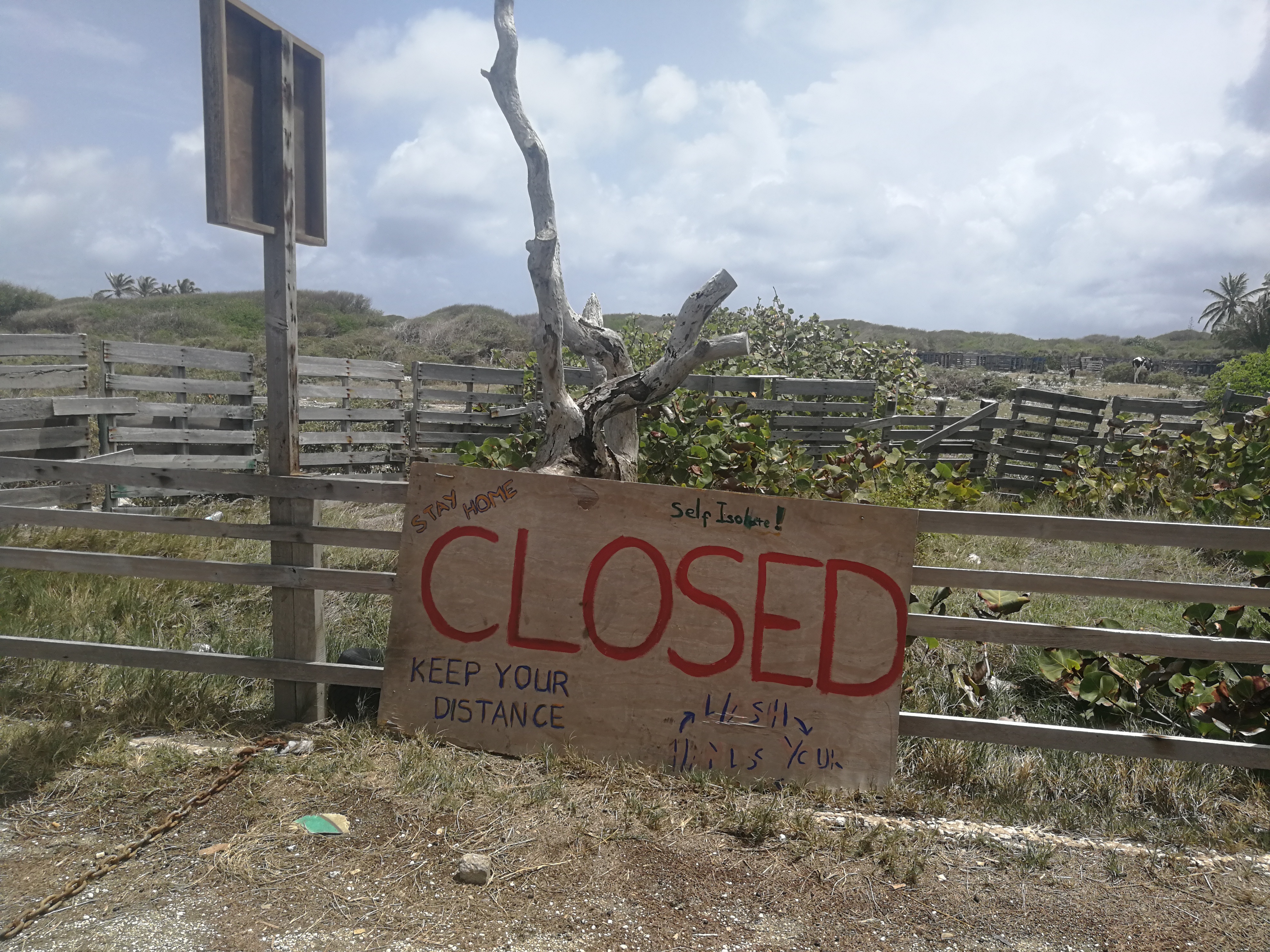 Flower Cave Closed
